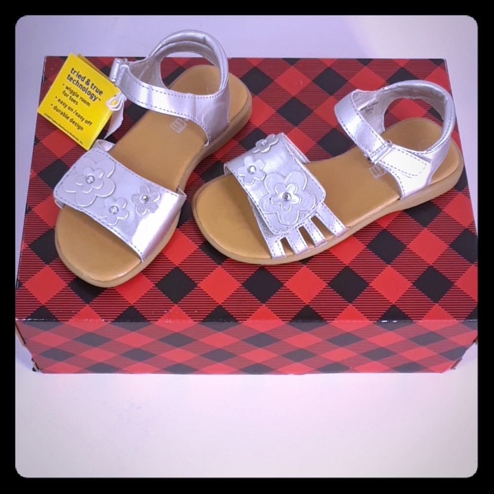 Silver Smartfit Sandals